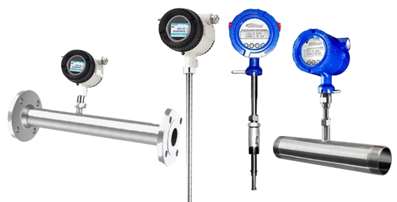 thermal mass flowmeters